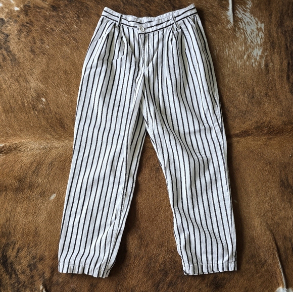 Asos River Island stripe step waist pants - Picture 2 of 10